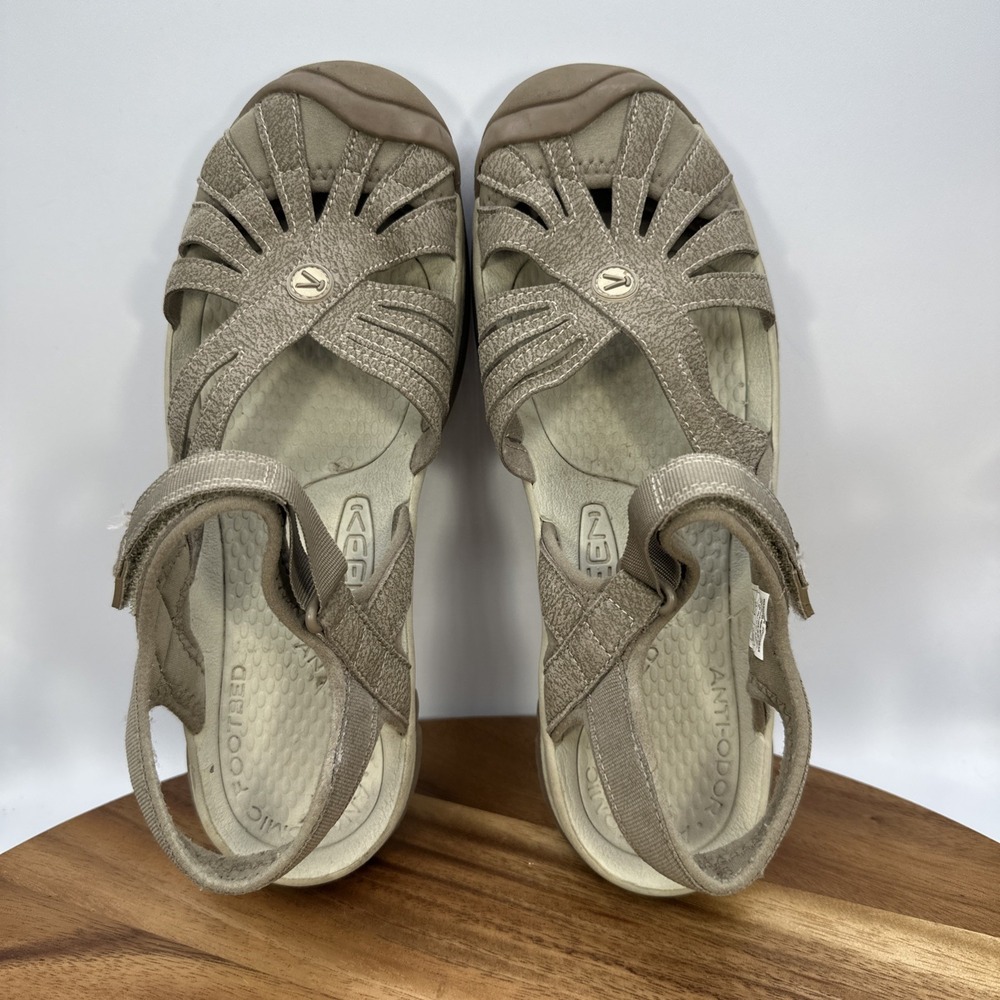 Keen Women's Taupe Open-Toe Sport Sandals - Picture 7 of 9